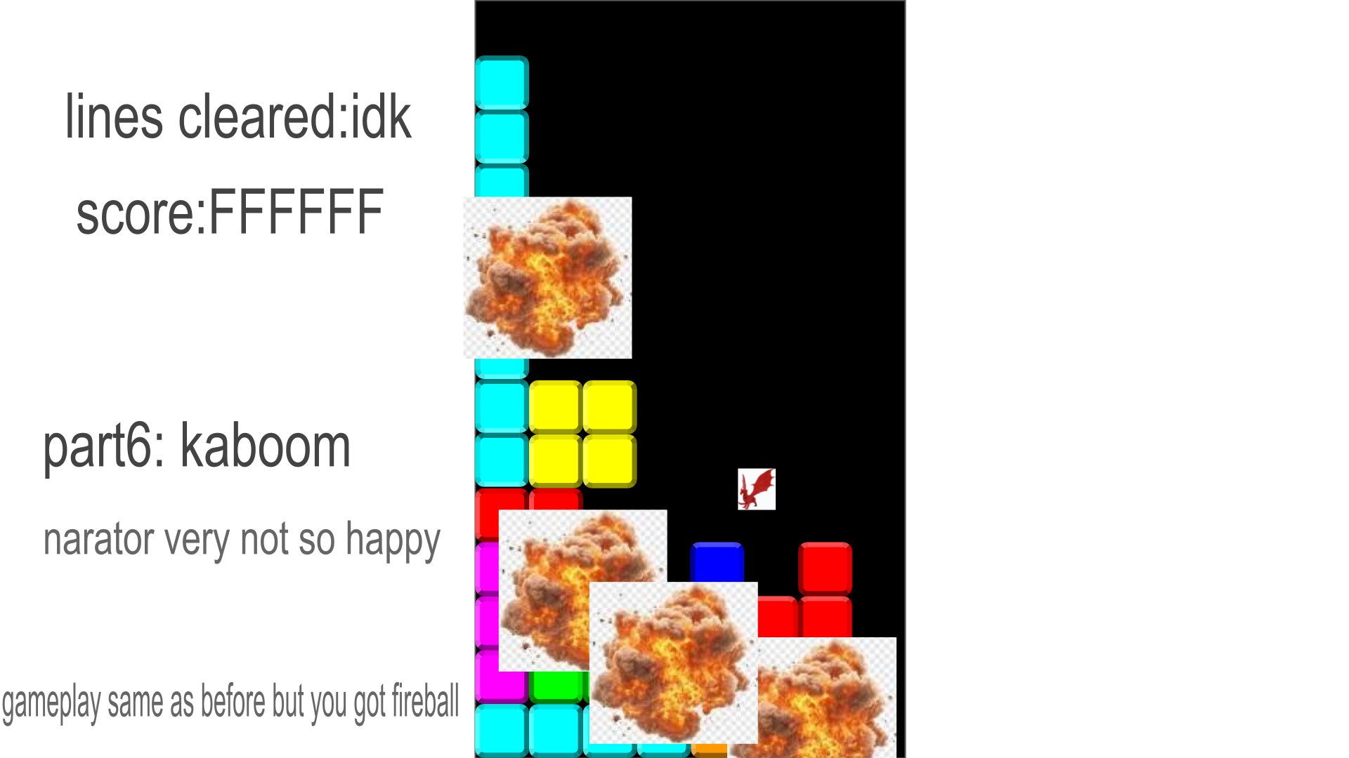 Dragons Don't Like Tetris